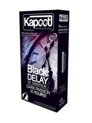 کاندوم مشکی تاخیری سرد کاپوت