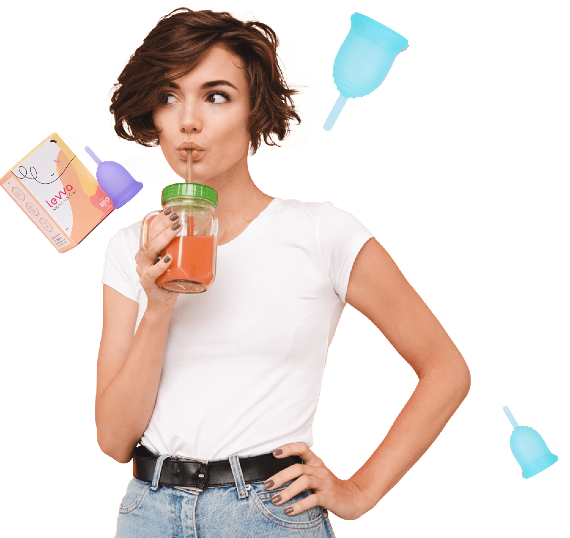 بنر کاپ قاعدگی لیوا